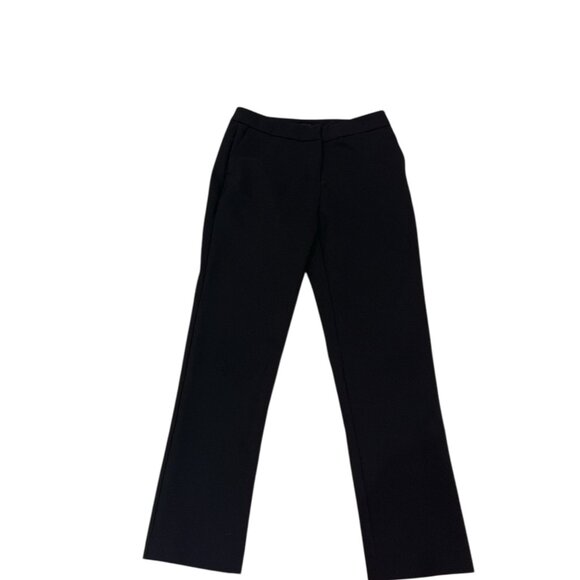 RACHEL ZOE Dress Pants Black Size 6 Stretchy Quality Fabric Straight Leg - Picture 1 of 9